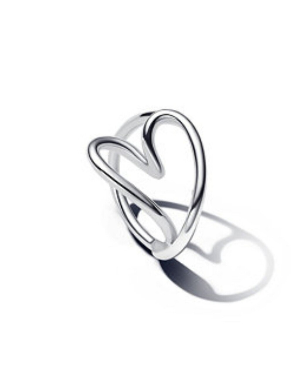 Heart Shaped Pandora Ring *Brand New*  Sterling Silverl